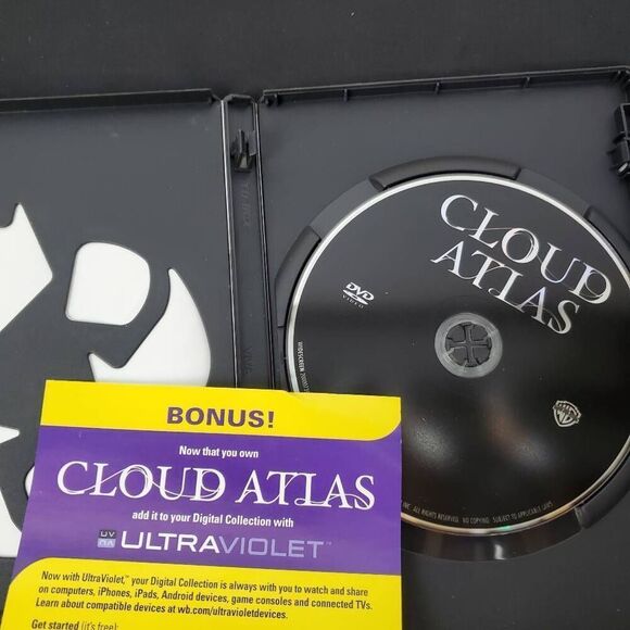 Cloud Atlas (2012 Film) Sci-fi/Drama, Movie [DVD] - Picture 2 of 3